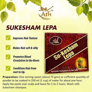 Ath Ayurdhamah Su-kesham Hair Care Kit