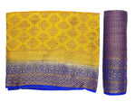 Thumbnail for Mimosa Women's Mustard Yellow Patola Art Silk Saree - Distacart