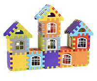 Thumbnail for Kipa Multi Colored 72 Pcs Mega Jumbo Happy Home House Building Blocks with Attractive Windows and Smooth Rounded Edges - Building Blocks for Kids - Distacart