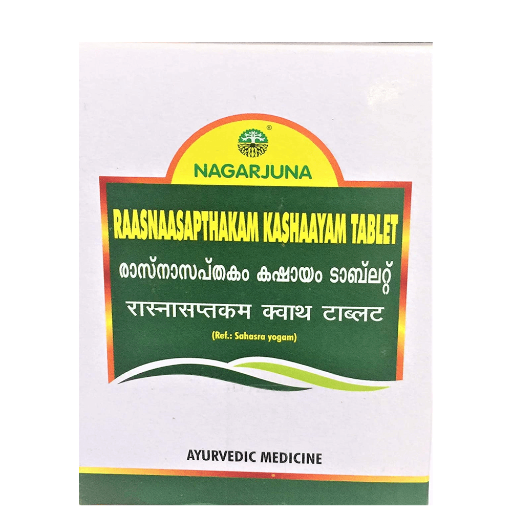 Nagarjuna Ayurveda Raasnasapthakam Kashayam Tablet