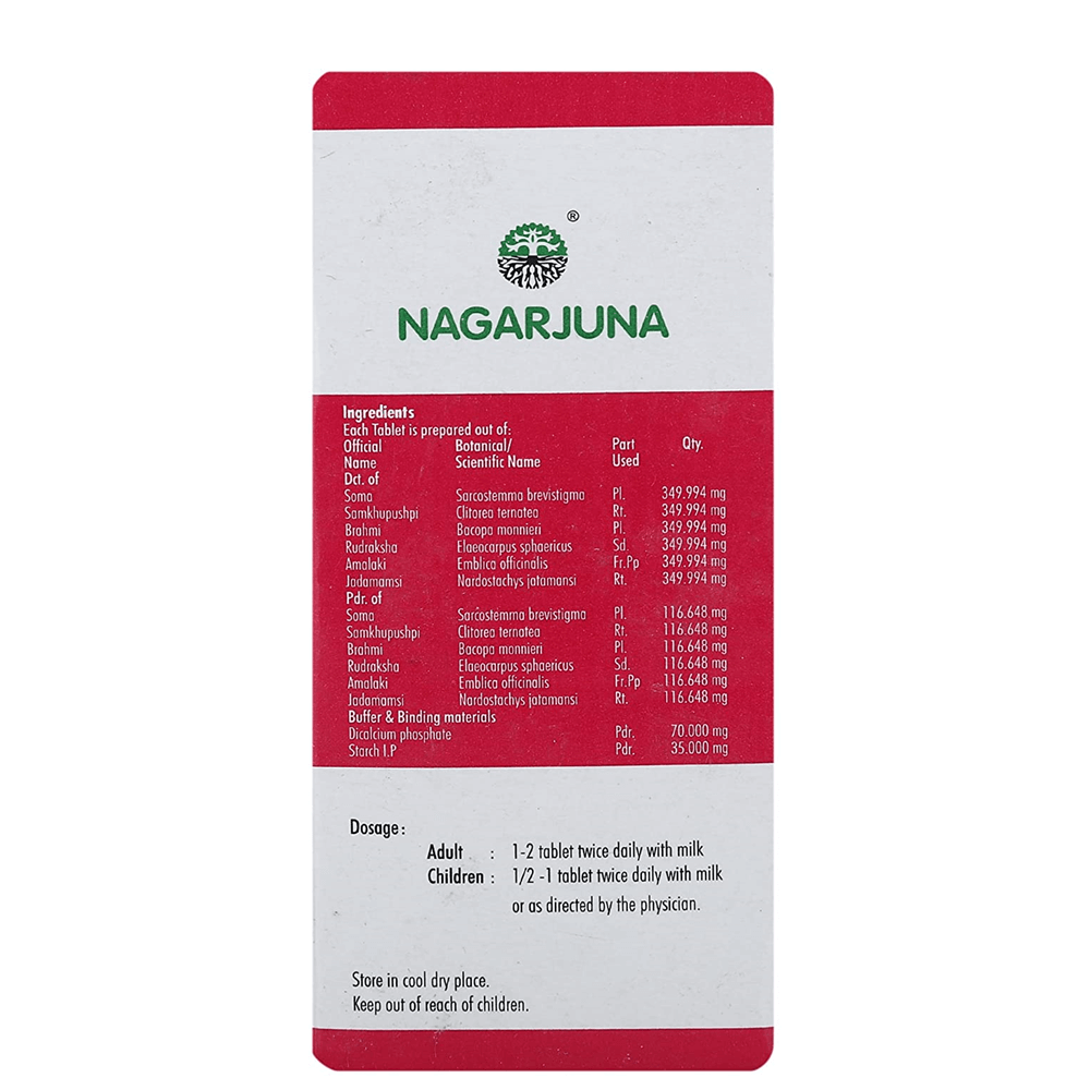 Nagarjuna Ayurveda Stresnil Tablet 100 tab