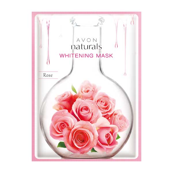 Avon Naturals Face Care Whitening Mask Rose