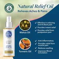 Thumbnail for The Moms Co Natural Pain Relief Oil - Distacart