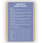 Thumbnail for Nourish Organics Variety Bars Pack ingredients