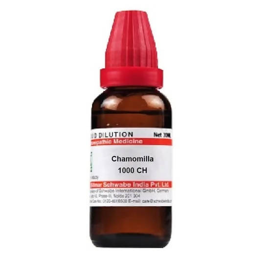 Dr. Willmar Schwabe India Chamomilla Dilution 1000 ch
