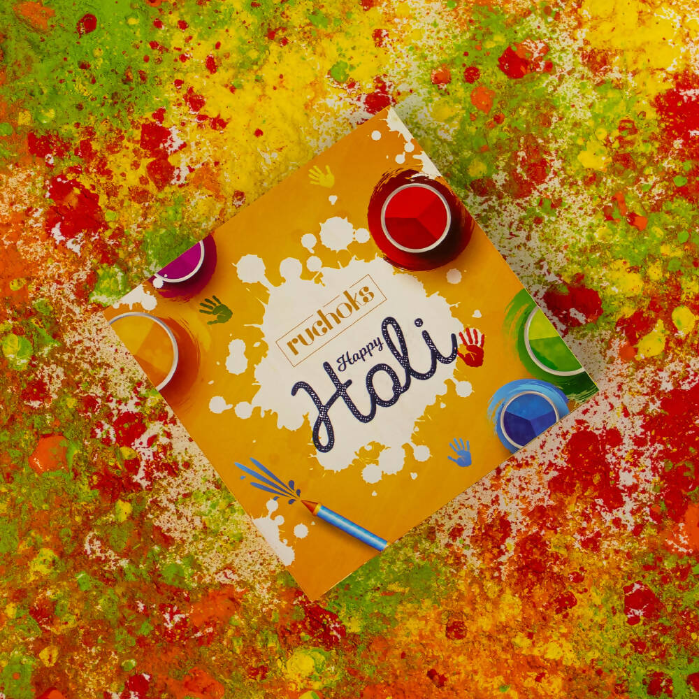 Dibha Happy Holi Premium Box Of 9 Chocolates - Distacart
