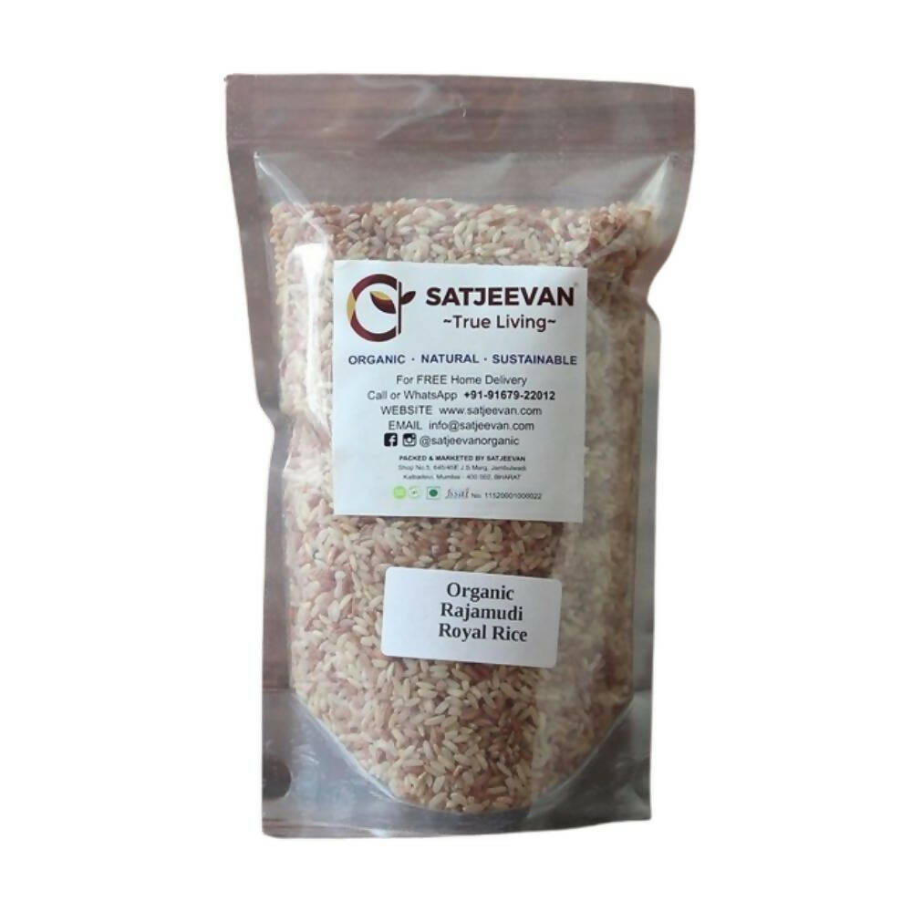 Satjeevan Organic Hand-Pounded Rajamudi Rice - Distacart