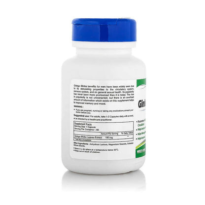 Healthvit Ginkgo Biloba Capsule - Distacart