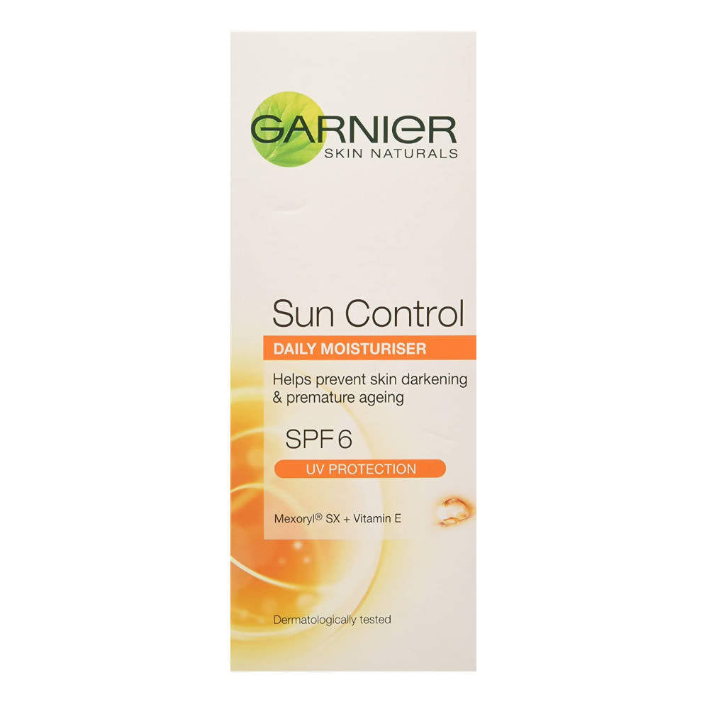 Garnier Skin Naturals Sun Control SPF 6 Moisturizer - Distacart