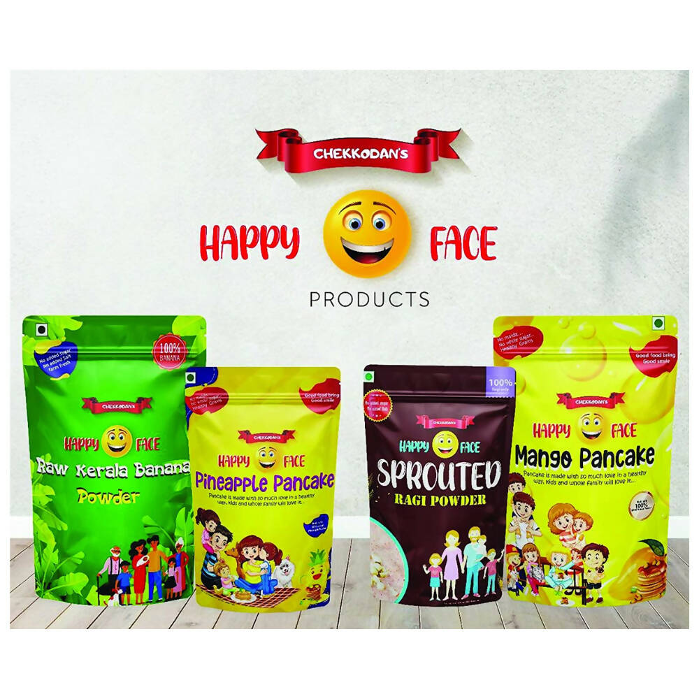 Happy Face Ready To Eat Sprouted Ragi/Porridge Powder With No Artificial Flavour For Kids - Distacart