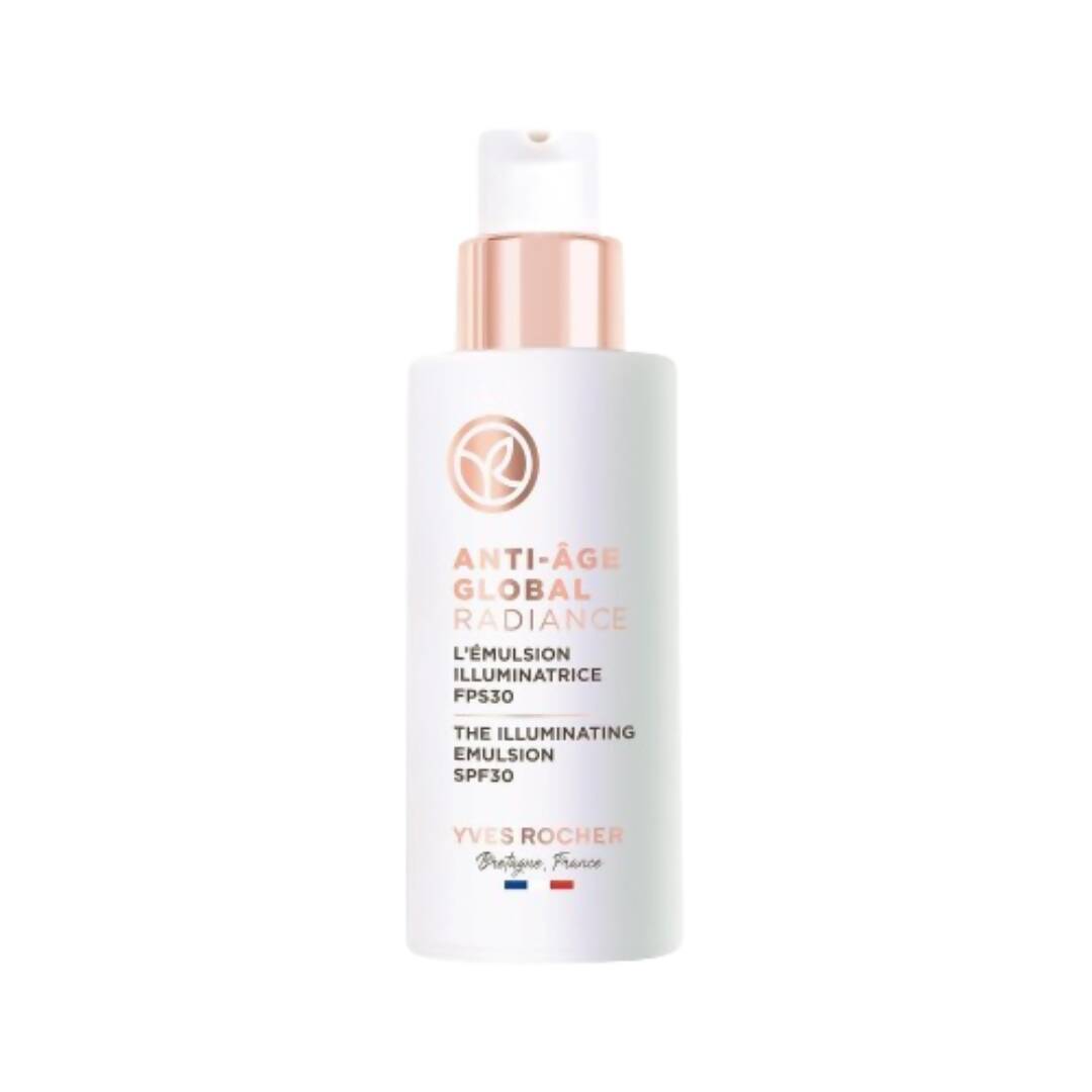 Yves Rocher Anti Age Global Radiance Illuminating Emulsion Day Cream - Distacart