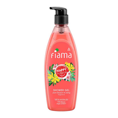 Fiama Happy Naturals Shower Gel With Blossom And Ylang - Distacart