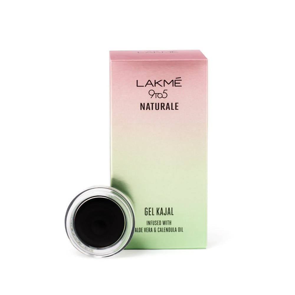 Lakme 9To5 Naturale Gel Kajal - Black - Distacart