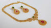 Multicolor AD Bridal Necklace Set - Distacart