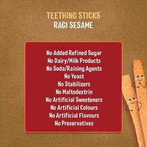 Ragi Sesame Teething Sticks