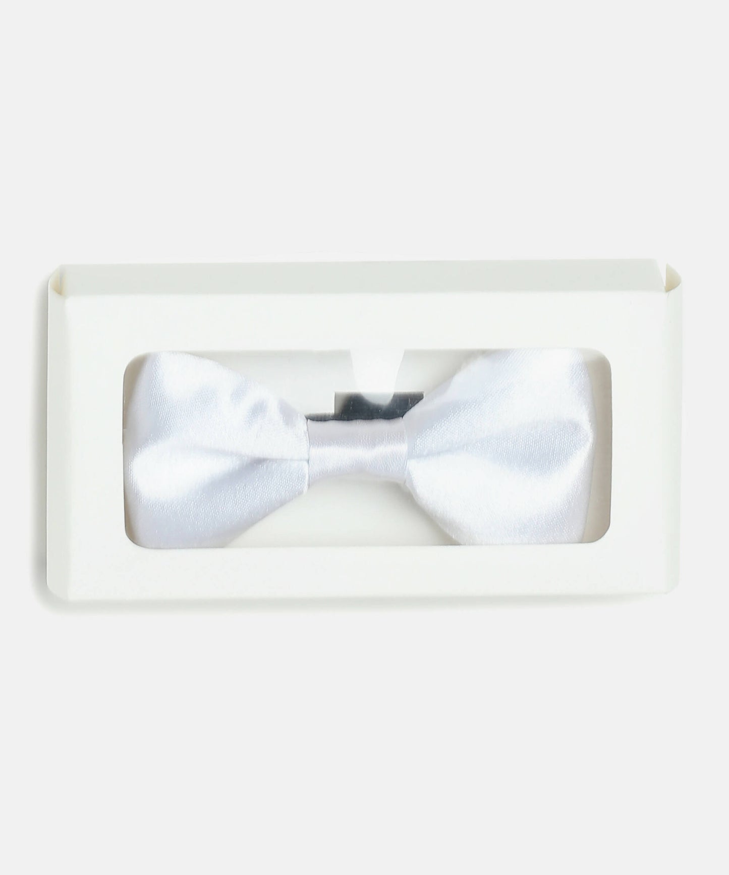 Manet Boys Solid Single Layer Bow - White - Distacart