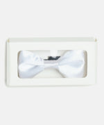 Thumbnail for Manet Boys Solid Single Layer Bow - White - Distacart