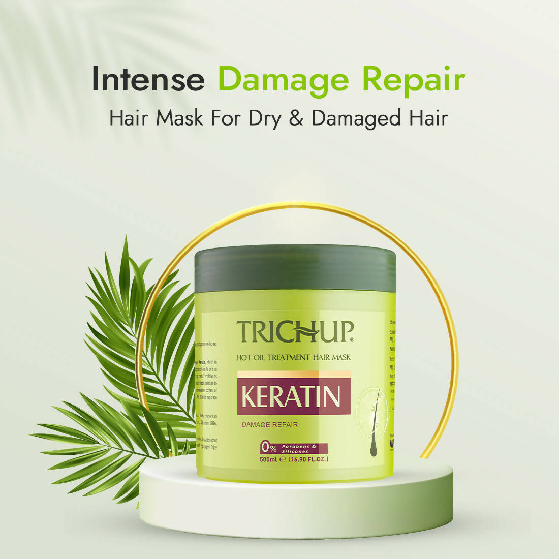 Trichup Keratin Hot Oil Treatment Hair Mask - Distacart