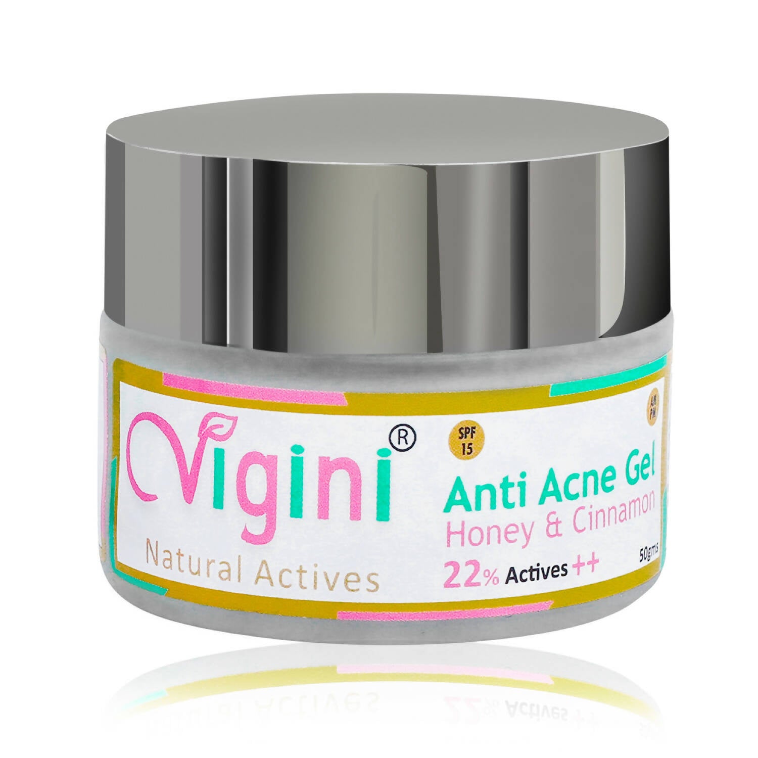 Vigini Natural Actives Anti Acne Face Day Night Gel for Men Women - Distacart