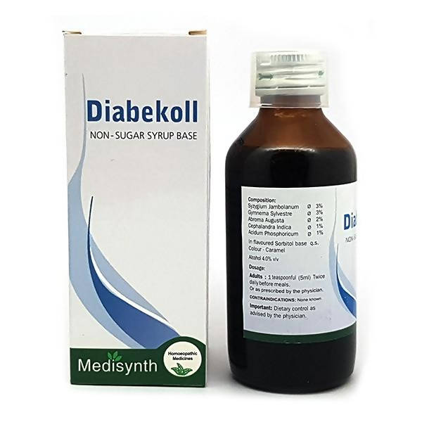 Medisynth Diabekoll Non-Sugar Syrup