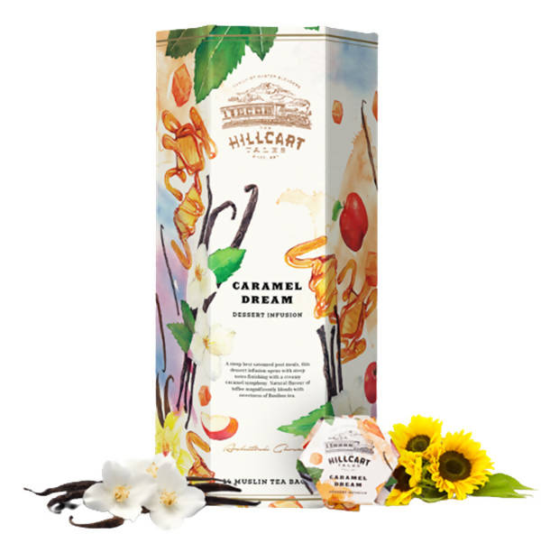 The Hillcart Tales Caramel Dream Dessert Infusion Tea Bags - Distacart