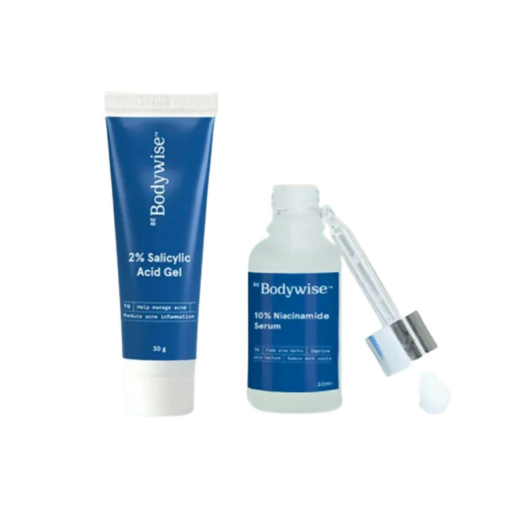 BeBodywise 10% Niacinamide Serum & 2% Salicylic Acid Gel - Distacart
