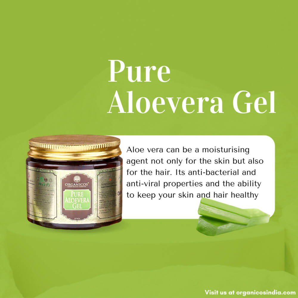 Organicos Aloevera Face Gel - Distacart