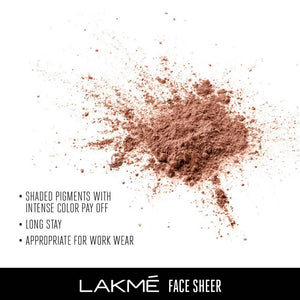 Lakme Face Sheer Blusher - Desert Rose - Distacart