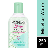 Thumbnail for Ponds Vitamin Micellar Water Hydrating Aloe Vera 250 ml