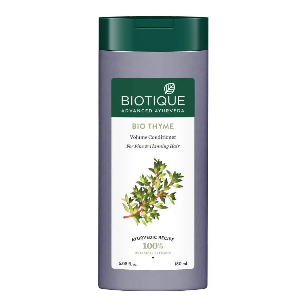 Biotique Advanced Ayurveda Bio Thyme Volume Conditioner For Fine & Thinning Hair - Distacart