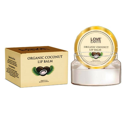 Love Earth Organic Coconut Lip Balm - Distacart