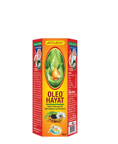 Looloo Oleo Hayat Herbal Massage Oil with Kalonji & Turmeric - Distacart