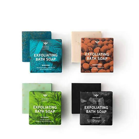 Bombay Shaving Company Exfoliating Bath Soaps Combo