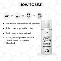 Thumbnail for The Natural Wash Clarifying AHA Toner With 5% Glycolic & Lactic Acid - Distacart