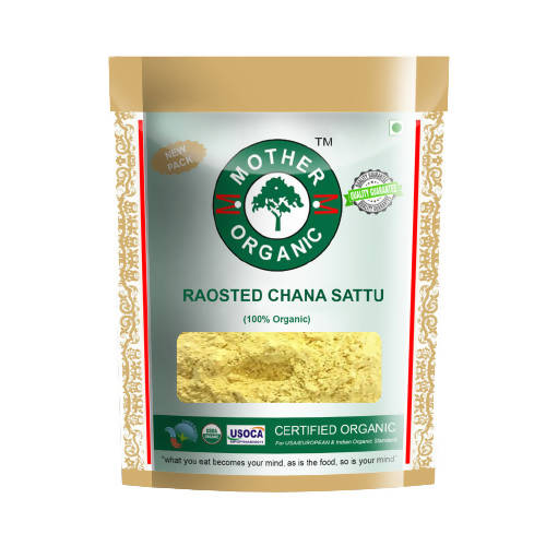 Mother Organic Roasted Chana Sattu - Distacart