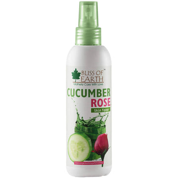 Bliss of Earth Cucumber Rose Skin Toner - Distacart