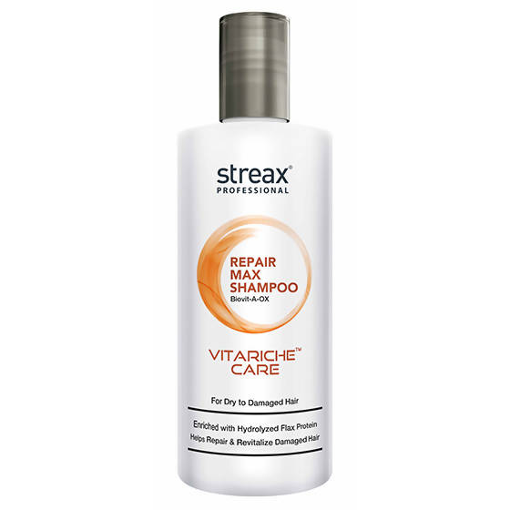 Streax Professional Vitariche Care Repair Max Shampoo - Distacart