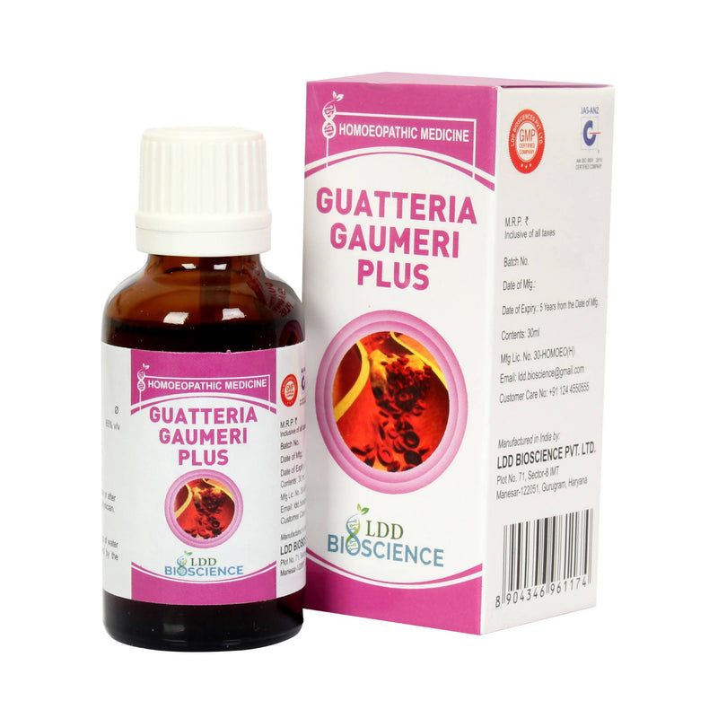 LDD Bioscience Homeopathy Guatteria Gaumeri Plus Drops