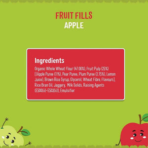 Timios Apple Fruit Fills Snack For Kids Ingredients