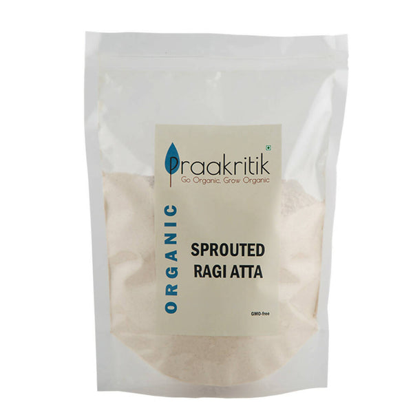 Praakritik Organic Sprouted Ragi Atta - Distacart
