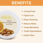 Thumbnail for Bodyherbals Skin Brightening Orange Honey & Almond Face Pack