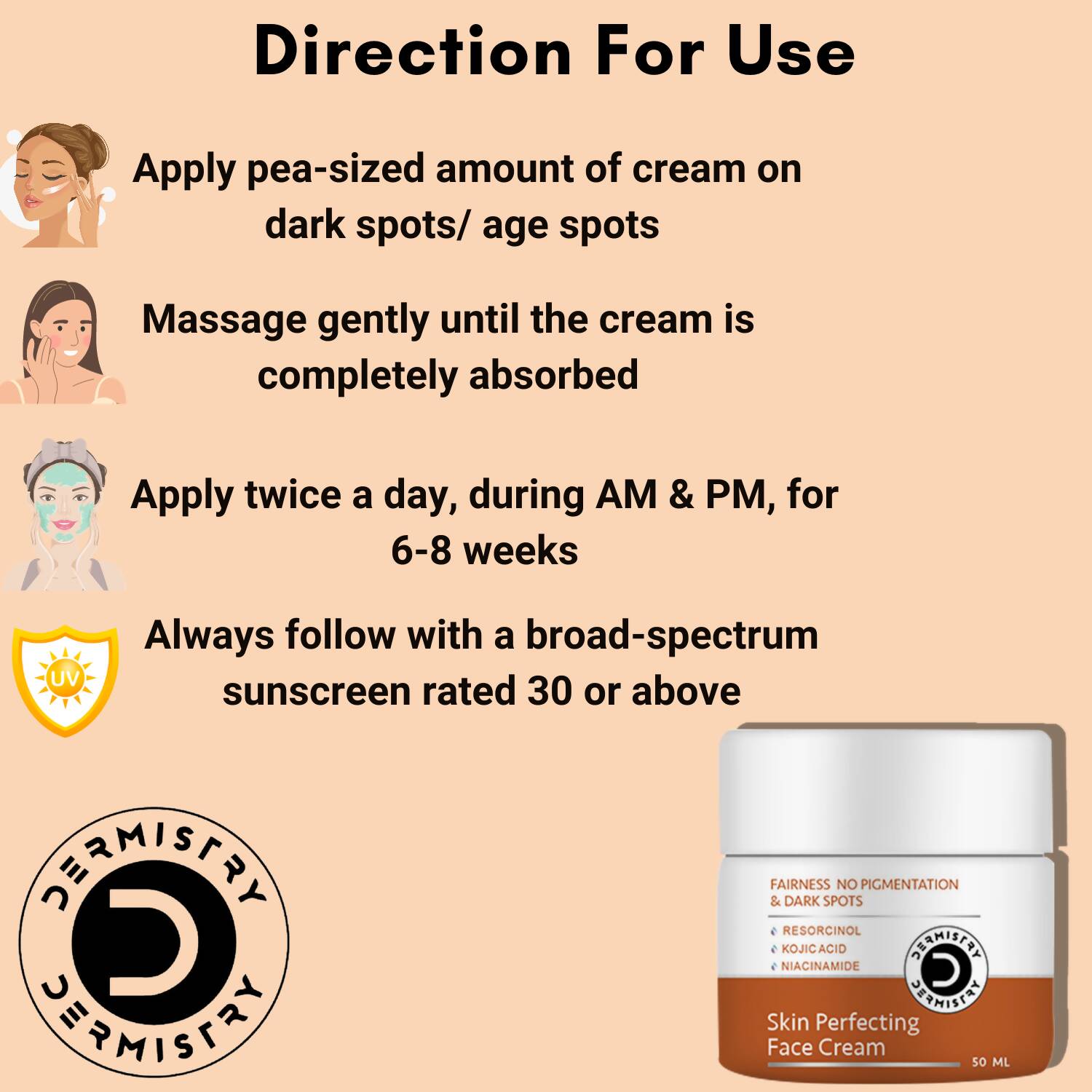 Dermistry Skin Perfecting Face Cream & Skin Perfecting Face Mask - Distacart
