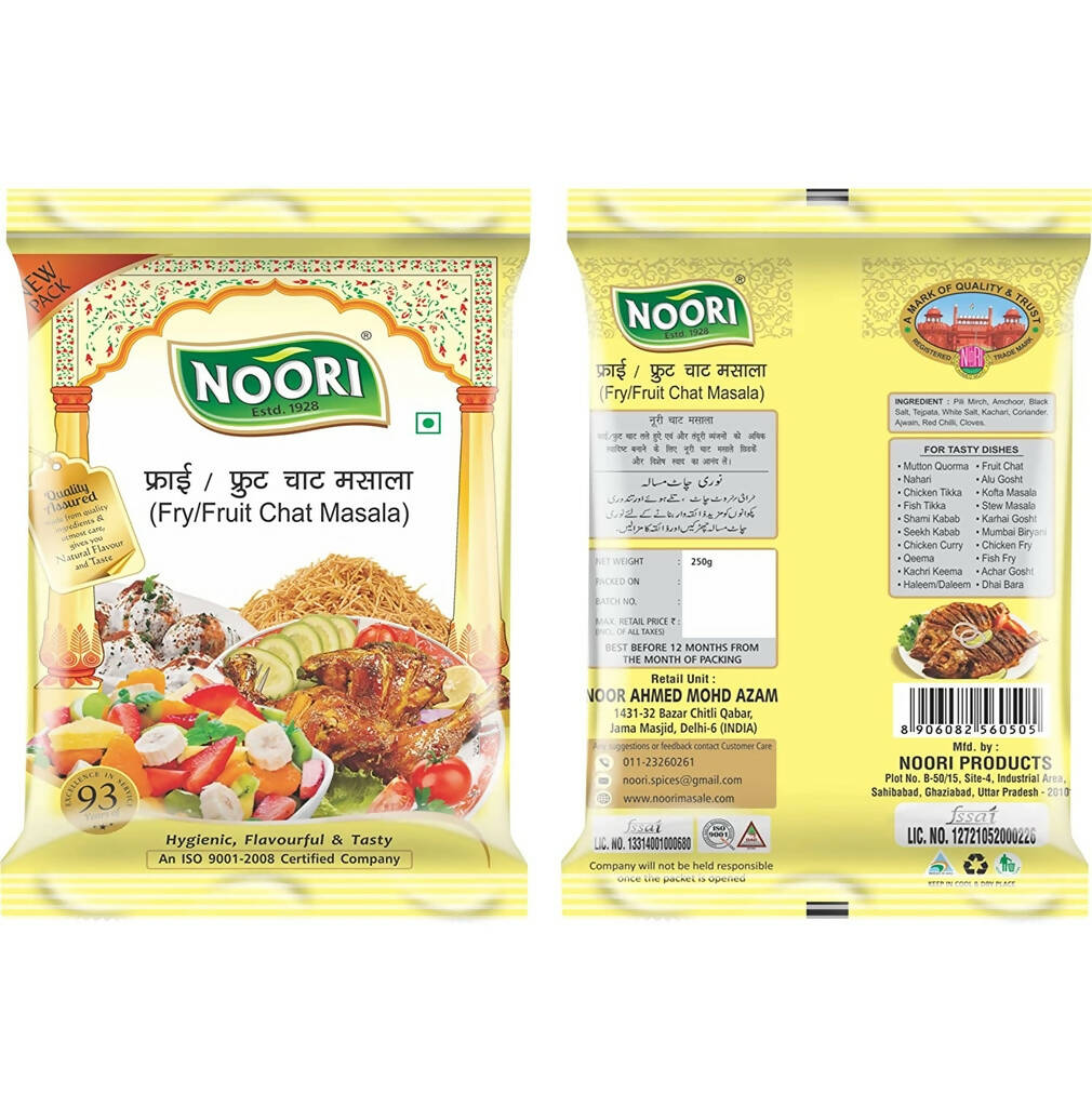 Noori Fry Fruit Chat Masala - Distacart