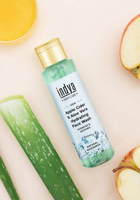 Thumbnail for Indya Apple Cider & Aloe Vera Hydrating Face Wash Benefits