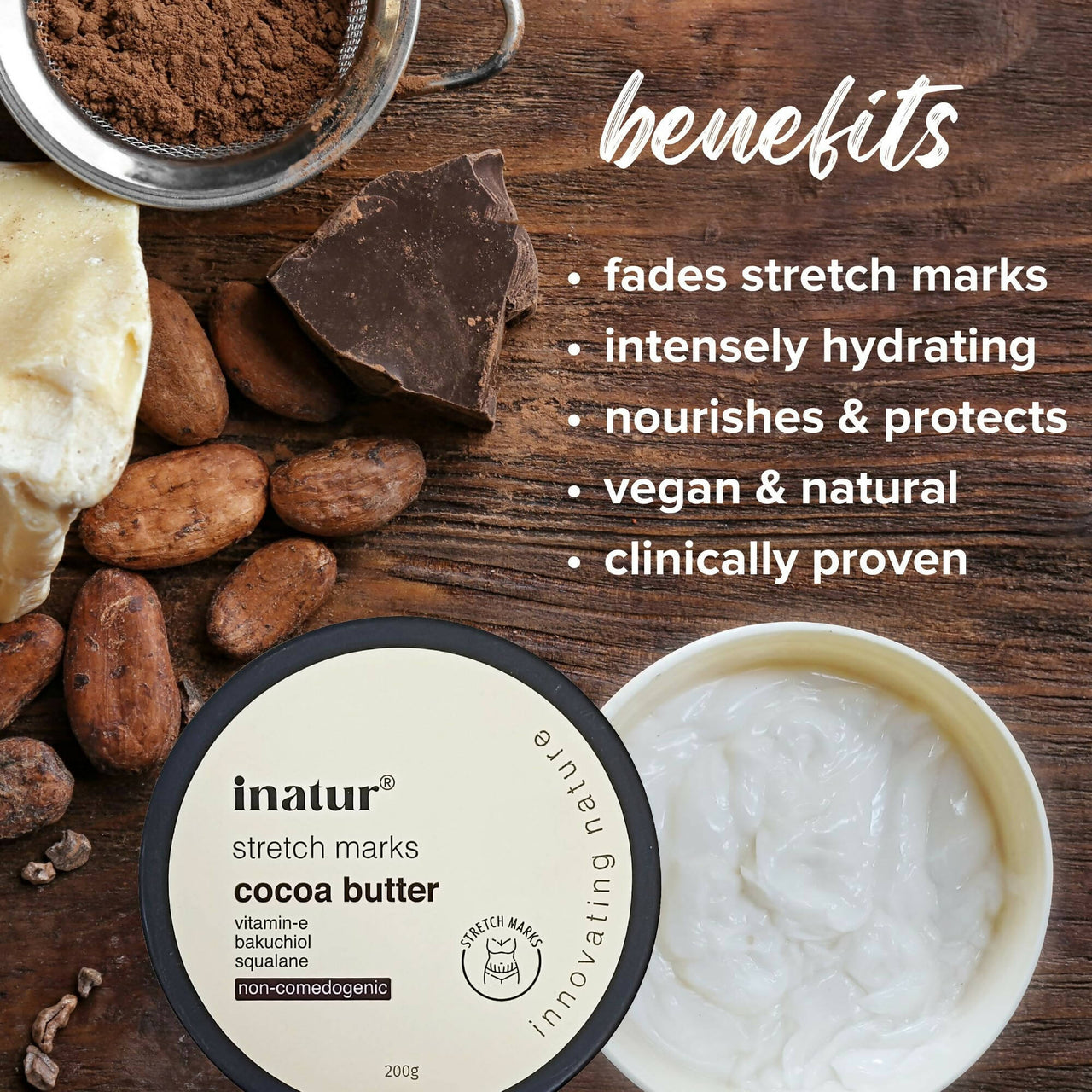 Inatur Cocoa Body Butter - Distacart