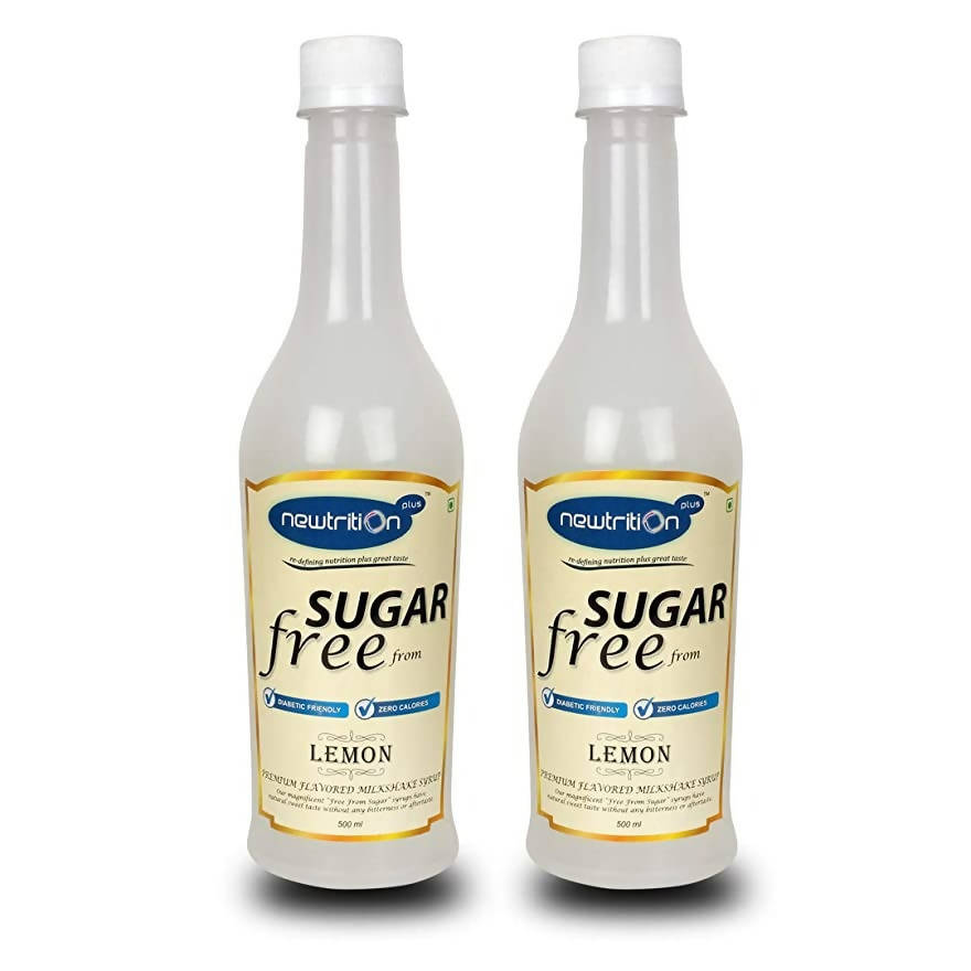 Newtrition Plus Sugar Free Lemon Syrup