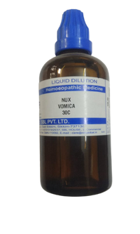 Thumbnail for SBL Homeopathy Nux Vomica Dilution - 30 C