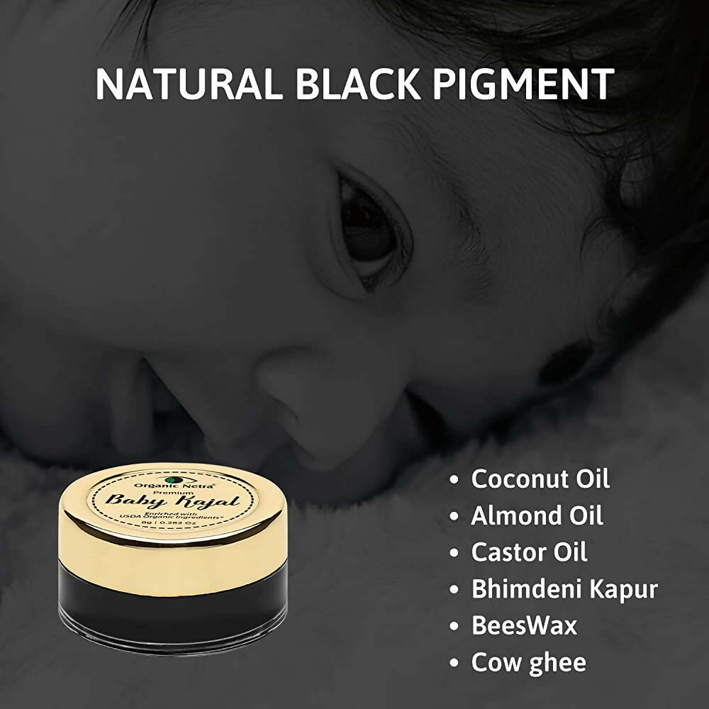 Organic Netra Baby Kajal Water Resistant - Distacart