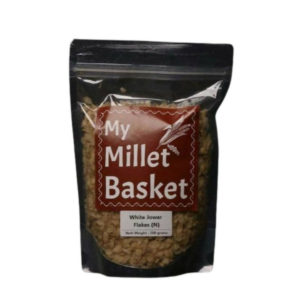 My Millet Basket White Jowar (Sorghum) Flakes - Distacart