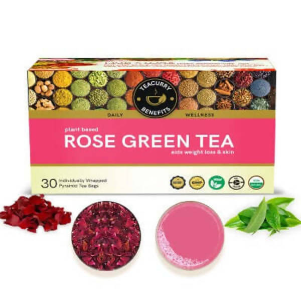 Teacurry Rose Green Tea - Distacart
